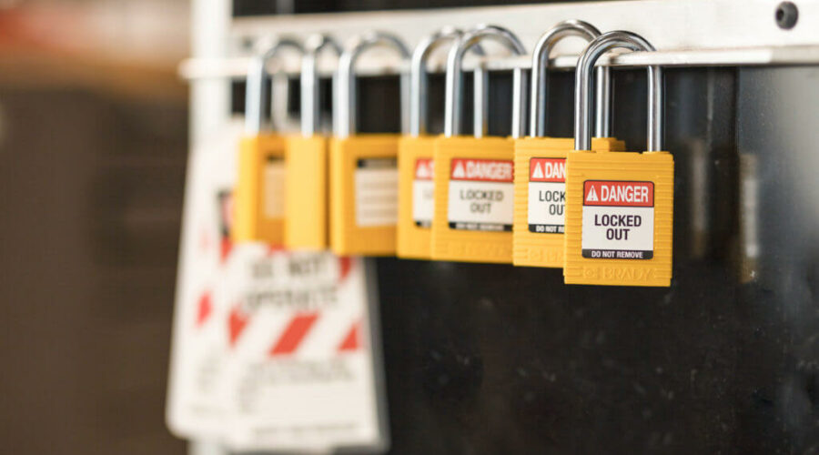 Lockout tagout tryout hangsloten