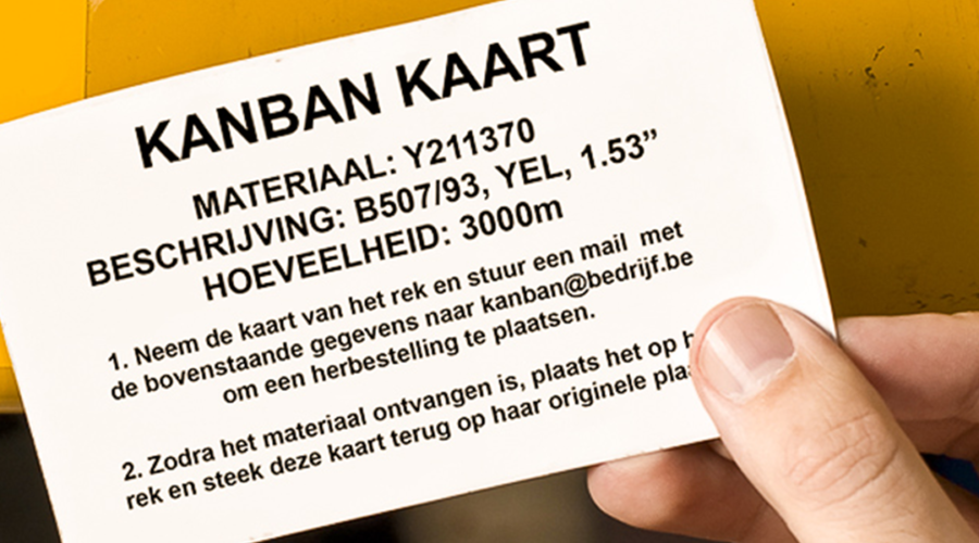 Kanban kaart