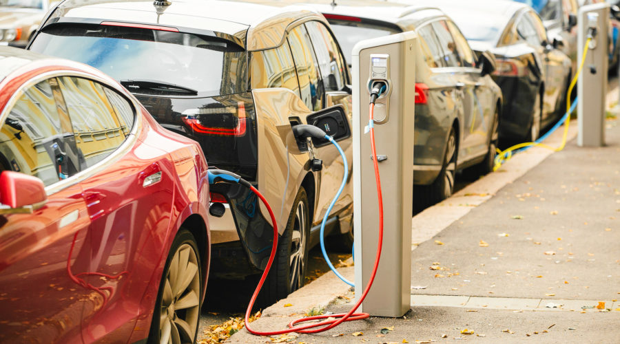 Verkeerborden voor elektrische wagens