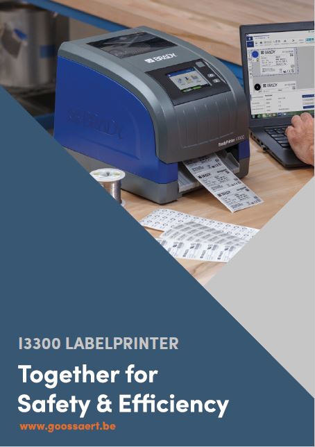 I3300 labelprinter brochure