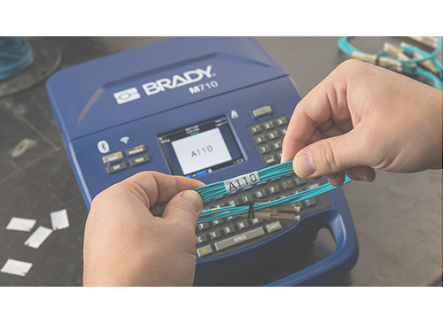 M710 Brady labelprinter kabels website