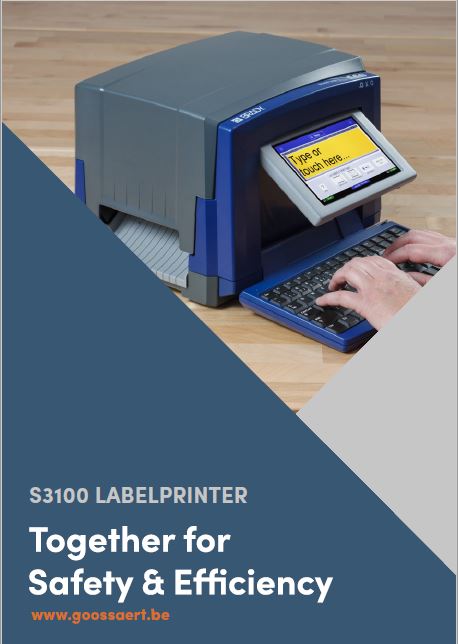 Brady S3100 Labelprinter brochure