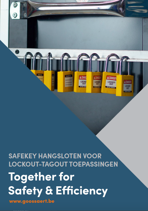 Safekey hangsloten voor lockout-tagout toepassingen