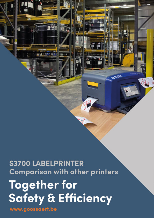 Download brochure S3700 desktop labelprinter